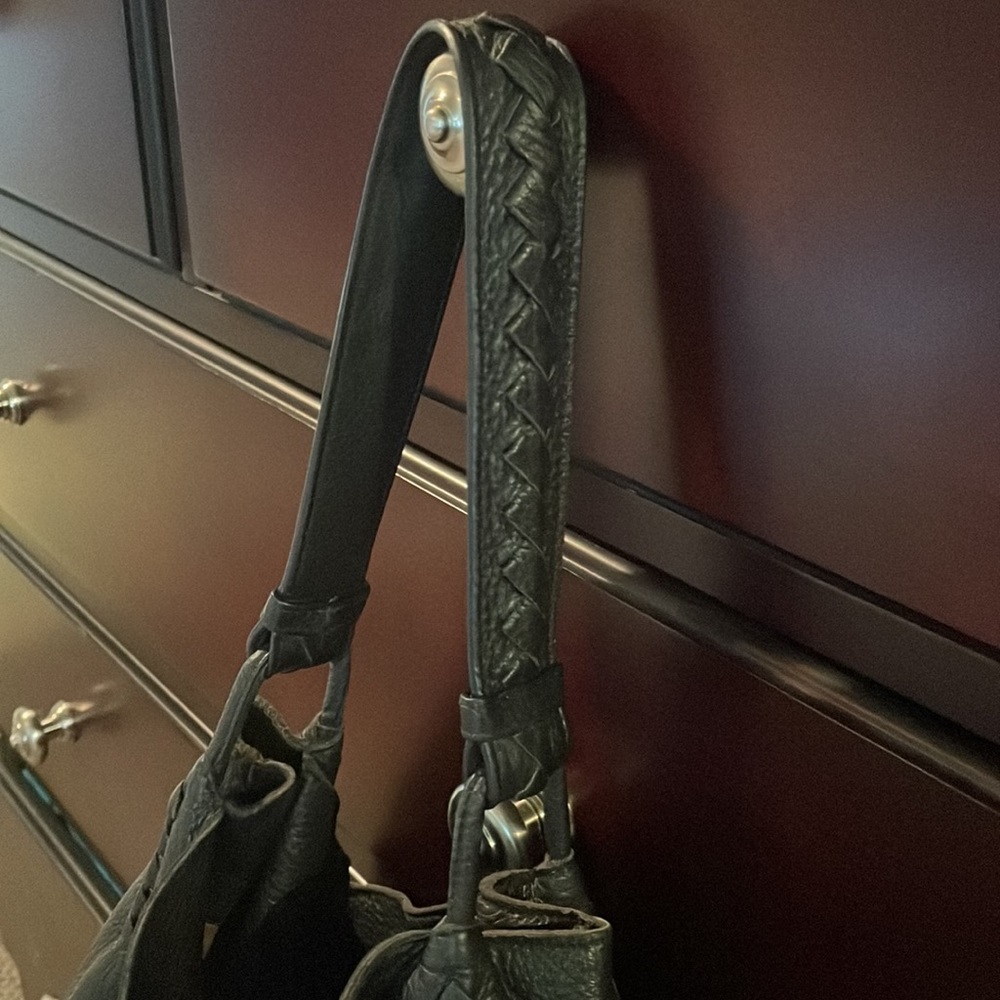 Bottega Veneta Cervo Navy Calf Leather Hobo Bag - Picture 4 of 11
